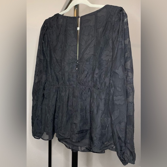 NWT TORRID Blk Puff Sleeve Top - Picture 4 of 6